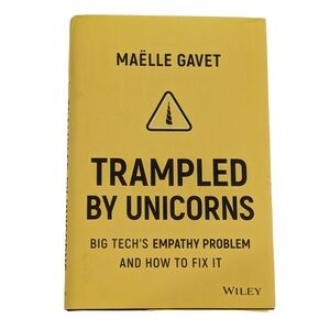🌞 3/$15 - Trampled by Unicorns by Maëlle Gavet, Hardcover *flaw*